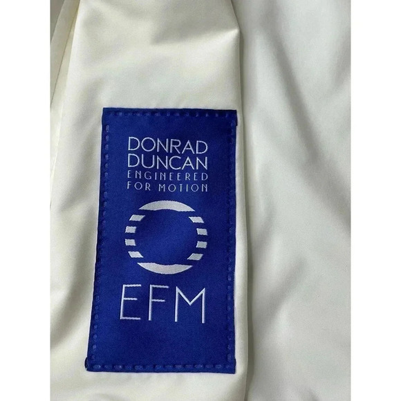 EFM  Engineered For Motion bomber jacket size M White - Picture 5 of 11